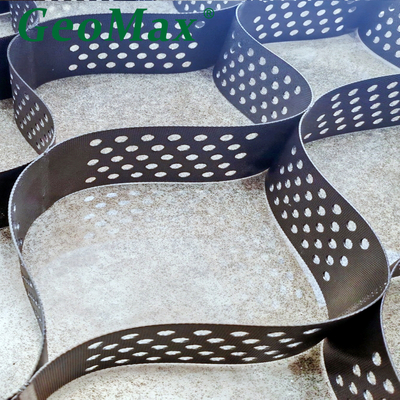 100mm Height 1.5mm Thickness HDPE Geocell Highway Construction ASTM D6993 ISO13426 Standard High Quality Control