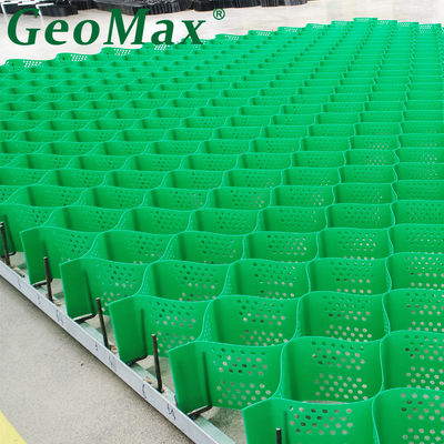 100mm Height 1.5mm Thickness HDPE Geocell Highway Construction ASTM D6993 ISO13426 Standard High Quality Control