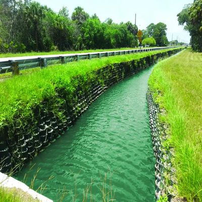 200mm Height 1.65mm Thickness HDPE Geocell for Canal Lining & Irrigation Channel Protection