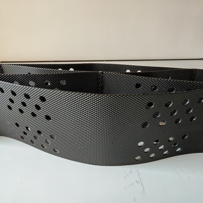 8-inch Deep Black HDPE Geocell for Parking Lot & Pavement Base Reinforcement 445mm Welded Space In Dubai