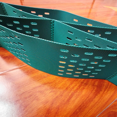 6-inch (150mm) Green HDPE Geocell for 1:2 Slope Erosion Control & Revegetation OIT 100min In Spain