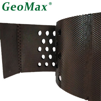 GM400 Géocellule en HDPE texturé pour renforcement de pente, hauteur 150 mm, espacement des soudures 400 mm, résistance au pelage 14.2 kN/m, En Espagne