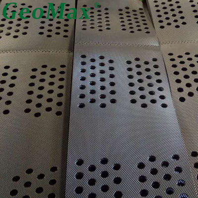 GM400 Géocellule en HDPE texturé pour renforcement de pente, hauteur 150 mm, espacement des soudures 400 mm, résistance au pelage 14.2 kN/m, En Espagne