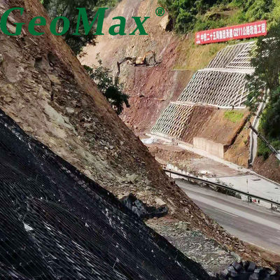 GM100 254 HDPE Geocell For Steep Slopes Soil Confinement Vegetation Growth