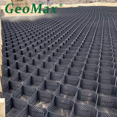 GM100 330 HDPE Geocell For Soft Soil Improvement Drainage Balance Load Spreading