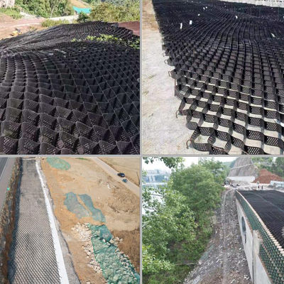 HDPE Geocell GM445-250mm Road and Pier Foundation Reinforcement, ASTM D-5199