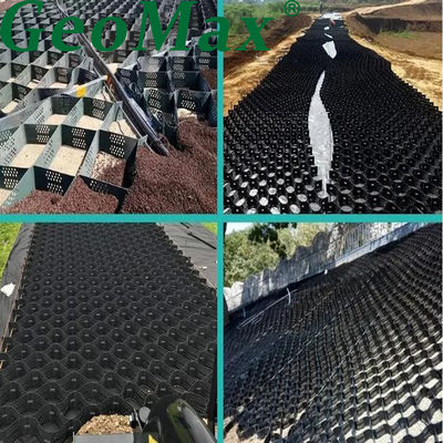 GM356 HDPE Geocell System for 2:1 Slopes Vegetation Growth and Soil Retention