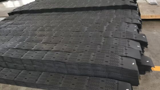 Green HDPE Geocell Gravel Retention Grid For Landscape Ground Support