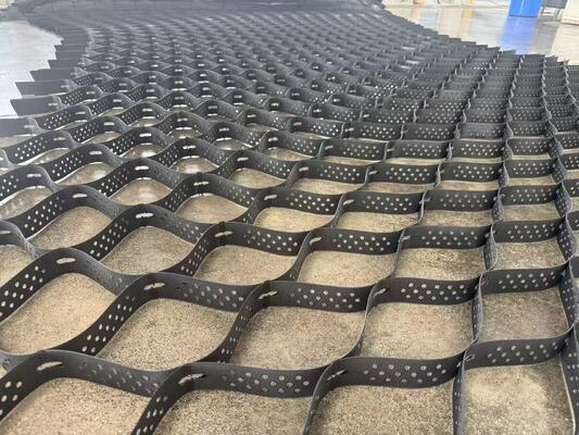 Cellular Reinforcement System 300mm 445mm For Deep Road Foundation Support