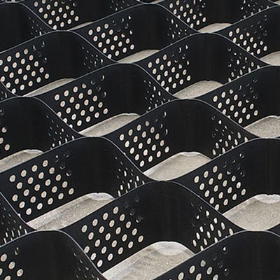 150mm 100mm Smooth Textured Perforated Plastic HDPE Geocell Honeycomb Grid