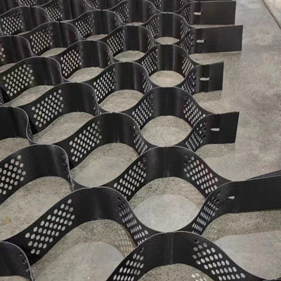 ASTM HDPE Plastic Geocell Road Gravel Honeycomb Grid 100mm 150mm  For Slop Protection