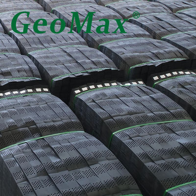 สีดํา HDPE GEOCELL 150MM HEIGHT 356MM สเปซการปั่นสําหรับสนามบินและทางลอย ส่งเสริมรถไฟฟ้า