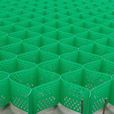100mm Deep Black HDPE Geocell 330mm Welded Space for Drainage Ditch Lining & Swale Protection