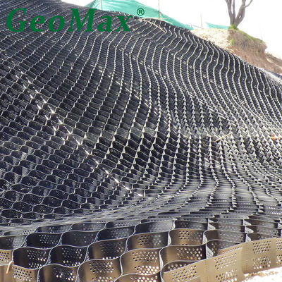 Système de géocellule GM445 HDPE de 200 mm de hauteur et 1,5 mm d'épaisseur pour fondations routières et ferroviaires à Dubaï