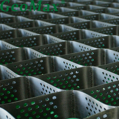 Perforated 75mm HDPE Geocell for Golf Course Fairway & Drainage Stabilization