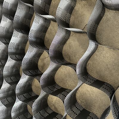 GM250 330 deep cell HDPE geocell for high fill thickness weak soil confinement load transfer