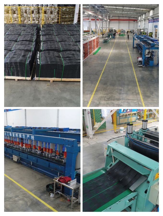 Smooth Textured Perforated HDPE Geocell Gravel Grids Paver CE Certificate 4