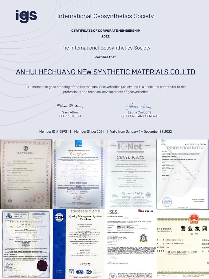 Smooth Textured Perforated HDPE Geocell Gravel Grids Paver CE Certificate 6